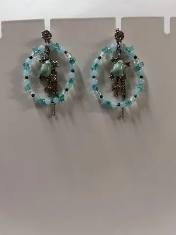 ANNA SUI 안나수이 개구리 귀걸이