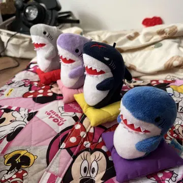 상어 봉제 인형 세트
