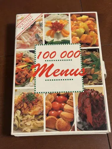 프랑스 요리 레시피 도서 100 000 Menus
