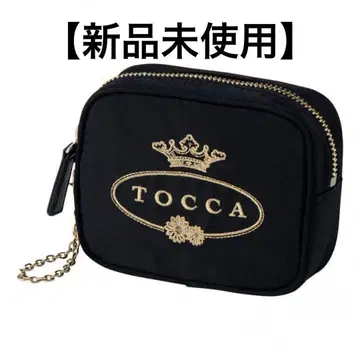 [미사용 새상품] TOCCA 토카 체인 부착 미니 파우치