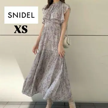 스나이델 SNIDEL 플리츠 원피스 라벤더