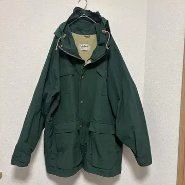 80s L.L.Bean 그린 마운틴 파카 쉘 자켓