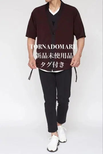 TORNADOMART 오버 드로스트 가디건 보르도 미사용 새상품