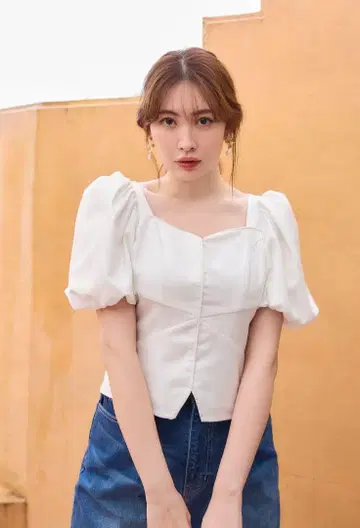 herlipto Bloom Panel Top white