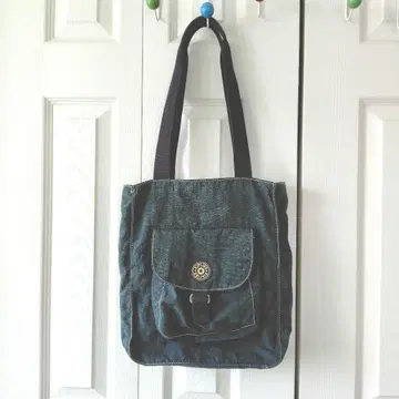 kipling 키플링 토트백 그린 네이비 주름