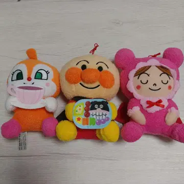 호빵맨 짤랑이 아카짱맨 봉제 인형