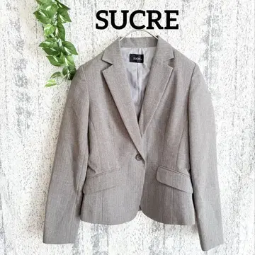 [SUCRE] 스트라이프 여성용 테일러드 자켓 그레이 (9AR)