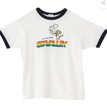SEA RIKU RINGER TEE (SEAVALLEY) milk 2