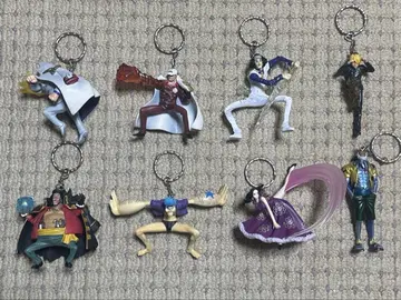 캐릭터 ONE PIECE 키링 8개 세트