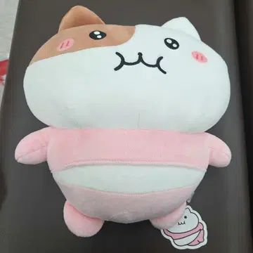 모찌냐미 BIG 봉제 인형 핑크 파자마
