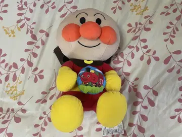 [택 포함 새상품] 약 35cm 호빵맨 봉제 인형 LL
