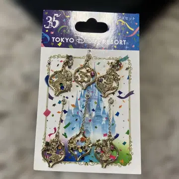 새상품 디즈니 35주년 한정판 3way 귀걸이 세트