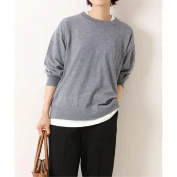 Spick&Span 워셔블 하이 게이지 니트 풀오버