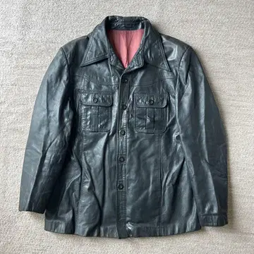 80년대 서독제 빈티지 가죽 자켓