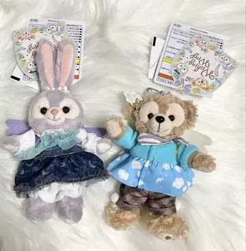 위싱 윙스 더피 스텔라루 인형 배지 디즈니씨