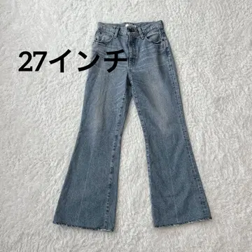 [ 새상품급 ] MOUSSY MVS FLARE(L) 롱 사이즈 27 인치