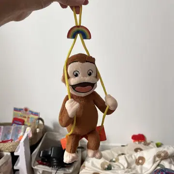호기심 많은 조지 봉제 인형 약 30cm