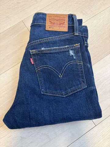 1회 착용 극미품 Levi's 리바이스 501 26 여성용