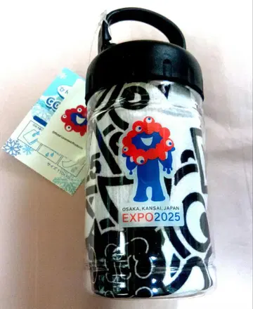 먀쿠먀쿠 쿨 타월 시원함 EXPO 2025 오사카 간사이 만박 블랙