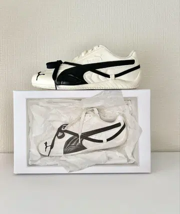 새상품 PUMA x ROSE 스피도캣 프리미엄 23.5cm 화이트