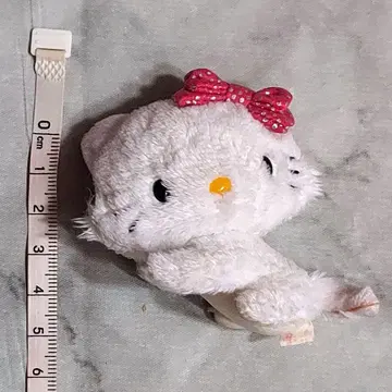 차미 키티 봉제 인형 키링 산리오