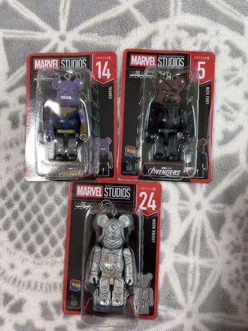 마블 marvel BE@RBRICK 베어브릭상 세트
