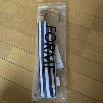 히가시하라 아키 FORME 우천 겸용 접이식 양산 스트라이프