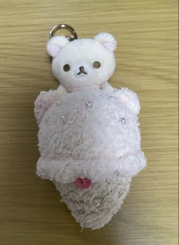 코리락쿠마 아이스크림 키링