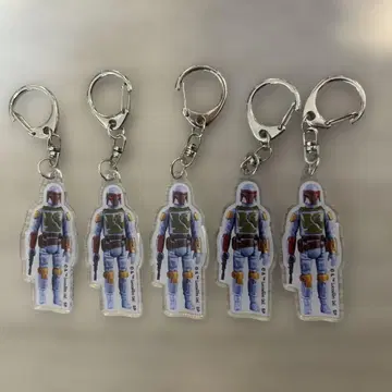 보바 페트 키링 5개
