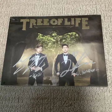 동방신기 유노 최강창민 친필 사인 팜플렛