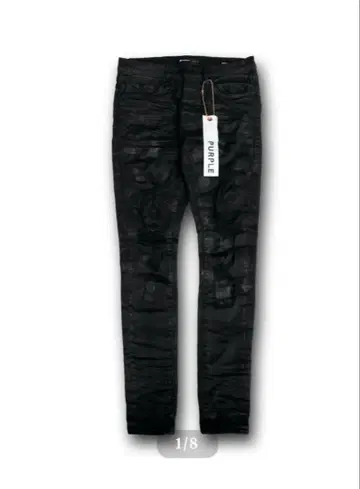 정품 PURPLE BRAND OIL SPILL 스키니 데님 29