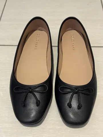콜한 발레 슈즈 블랙 사이즈 24cm