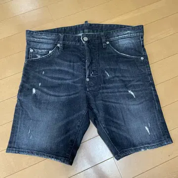 DSQUARED2 데님 청바지 하프 팬츠