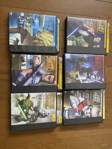 스타 워즈 클론 워즈 DVD