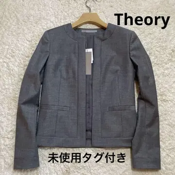 Theory luxe 노카라 자켓 36 포멀