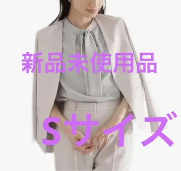내추럴 뷰티 베이직 노카라 자켓