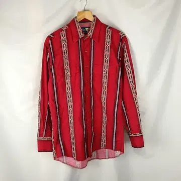 Wrangler 랭글러 M 네이티브 무늬 웨스턴 셔츠 B3621