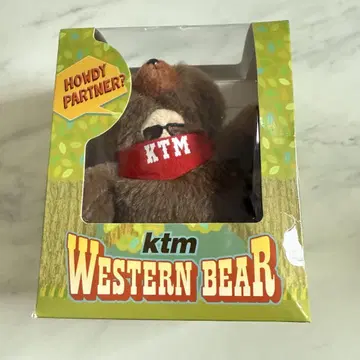 KTM WESTERN BEAR 오오츠카 씨 봉제 인형