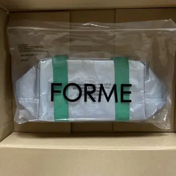 FORME 쿨러 런치백 그린 히가시하라 아키