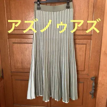 [아즈노아즈] 플리츠 플레어 스커트