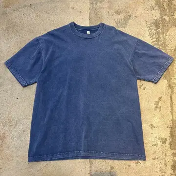 새상품 로스앤젤레스 어패럴 6.5oz T셔츠 인디고 XL