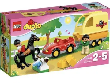 레고 듀플로 10807 말과 트레일러