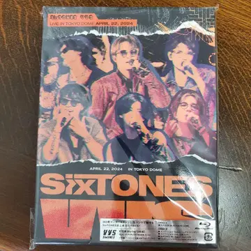 SixTONES VVS Bluray 초회반