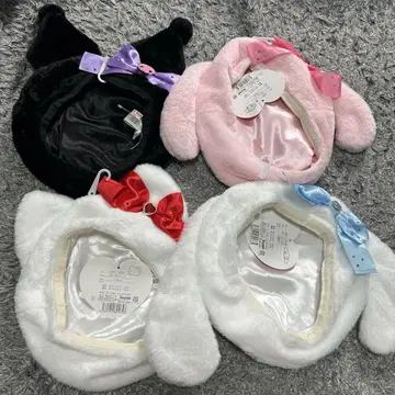 산리오 쿠로미 마이멜로디 키티 시나모롤 베레모 트윈룩