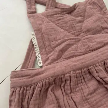 파슬리 코튼 거즈 에이프런 츠지 노조미