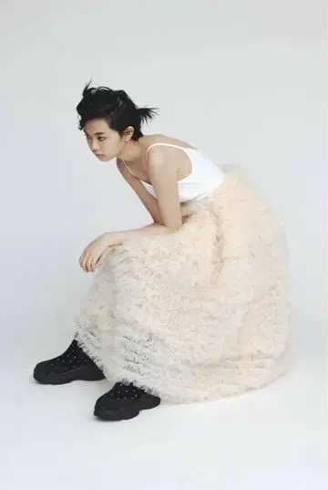 bibiy DARLENE SHUSHU SKIRT IVORY