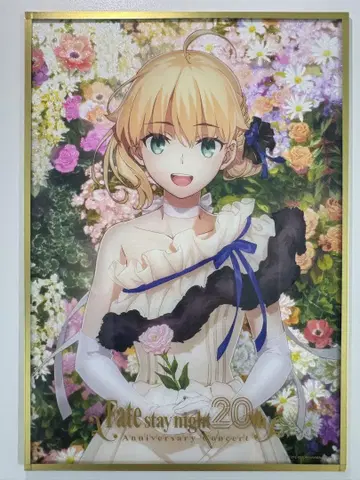Fate/stay night 20주년 기념 아크릴 색지 세이버 아르토리아
