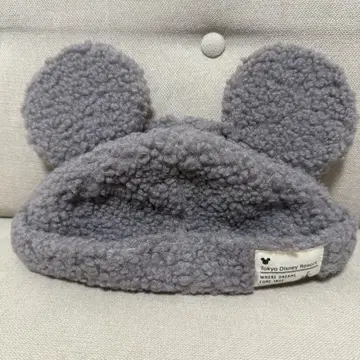 디즈니 복슬복슬 모자