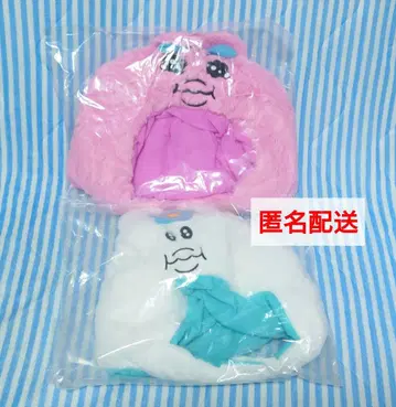 빤쮸토끼 닌포차무 인형옷 캡 2종 세트