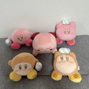 커비 와돌디 봉제 인형 세트